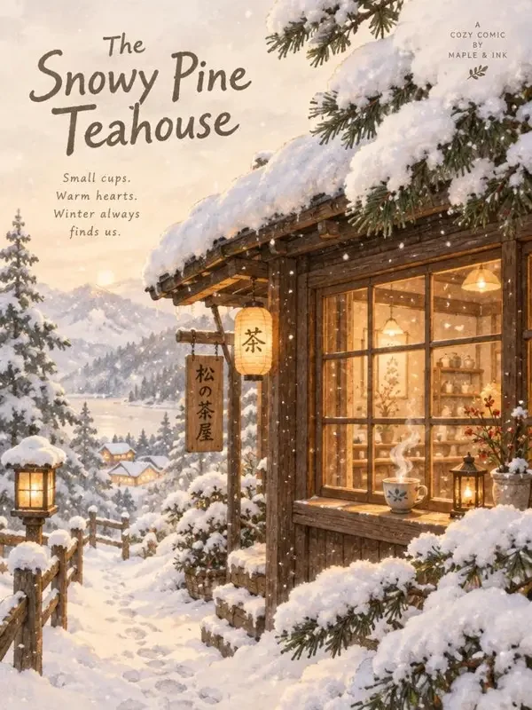 雪线以北的暖茶室 作品封面，治愈疗系、温情日常题材，作者 叶迟
