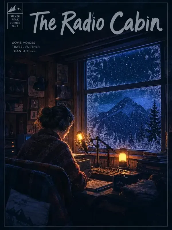 夜雪电台 作品封面，温情日常、悬疑推理题材，作者 叶迟